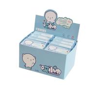 Gralara 24 Pezzi Mini Salviettine Umidificate da Viaggio Salviette Pulite per le Mani Salviette per la Pulizia delle Mani Salviettine Umidificate Portatili