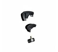 Gralara 3 Pezzi Set Accessori Leva Pedale Batteria Colorato Parti di Ricambio Pedale Batteria Installazione Facile per Batteristi, Nero