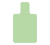 Gralara Accessorio Fitness Antiscivolo Tessuto Tessuto Morbido per Studio di Pilates, Centro Mind-Body Practice, Verde Menta, 96x56cm 1MM