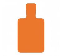 Gralara Accessorio Fitness Antiscivolo Tessuto Tessuto Morbido per Studio di Pilates, Centro Mind-Body Practice, Arancione, 96x56cm 1MM