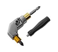 Gralara Adattatore per trapano ad angolo retto, accessorio per utensili elettrici, prolunga curva essenziale, S