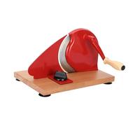 Gralara Affettatrice manuale per pane con madre, utensile da taglio, a manovella, spessore regolabile, classica, stabile