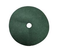 Gralara Anelli di pacciamatura per Alberi per Il Controllo delle Erbacce Tessuto barriera per Erbacce con Foro Idratante Protezione per Alberi da frutto, S