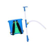 Gralara Applicatore Manuale di Fertilizzanti con Secchio a Zaino Professionale da 25 Litri di capacità