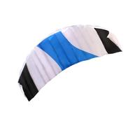 Gralara Aquilone Acrobatico Morbido a Due Cavi con Mulinello, 140 * 55 Cm Aquiloni da Kitesurf Pieghevole in Poliestere per Parco, in Spiaggia O Semplicemente in Giardino, Blu