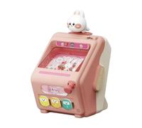 Gralara Biliardino Elettronico da Tavolo Compatto Biliardino Elettronico Giocattolo Interattivo Gioco Arcade da Tavolo per Bambini, Cameretta, Spazio Ludico, Macchina Flipper Coniglio