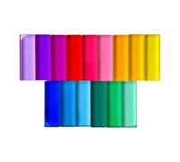 Gralara Blocchi Arcobaleno da 15 Pezzi, Giocattolo educativo per Bambini sui Colori, Tavolo impilabile per Imparare i Colori, Adatto a Maschi e