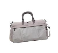 Gralara Borsa da viaggio per uomo e donna, ideale per weekend fuori porta, sport, nuoto e allenamento, Grigio