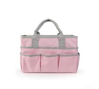 Gralara Borsa Organizer con Apertura Ampia Portatile Borsa Organizer con Manici Robusto Cestino Portaoggetti Tasche per Giardino