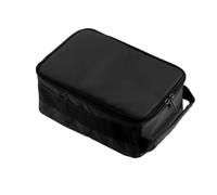 Gralara Borsa Porta Attrezzi da Pesca Portatile Borsa da Pesca con Maniglia Compatta Custodia per Pescatori, Array, Nero