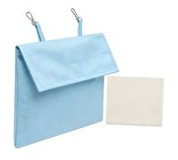 Gralara Borsa Termica Portatile E Riutilizzabile per Animali Domestici, Borsa Rinfrescante da Appendere per Furetti, Piccoli Animali E Roditori, Blu