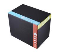 Gralara Box per Salto pliometrico 3 in 1, Step up Box per Palestra Domestica, Multifunzione, Allenamento Fitness, Robusto, Style C