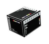 Gralara Box per Salto pliometrico 3 in 1, Step up Box per Palestra Domestica, Multifunzione, Allenamento Fitness, Robusto, Style B