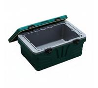 Gralara Box Termico con Coperchio Isolamento a Lunga Durata Contenitore Isotermico Portatile Resistente Agli Urti Box Termico da Esterno per Barbecue, Pesca