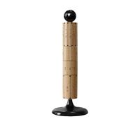 Gralara Calendario a Rotazione Manuale Settimana della Settimana Data Chic Moderna Moderna Calendario per la Camera da Letto della Camera da Letto, Nero