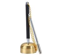 Gralara Campanula per Meditazione, Strumento Musicale Portatile Multifunzionale, Canto di Scritture, Carillon Buddista, 6 Cm X 6 Cm X 16 Cm