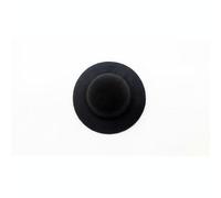 Gralara Cappello con Nastro per Bambole BJD Miniature Cappello Cilindro Accessorio Copricapo in Velluto Soffice Facile da Lavorare per Progetti Fai da Te, Grande, Senza Nastro