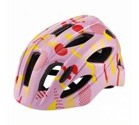 Gralara Casco Multiattività Calotta Rigida Casco Bambini Imbottitura Schiuma Espansa Equipaggiamento Protettivo, Rosa Variopinto, S 48-52CM
