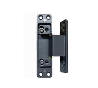 Gralara Cerniera Invisibile Antiruggine | Per Porte in Legno, Cerniera a Scomparsa, Resistente Corrosione, Camera da Letto, Ufficio, Grigio