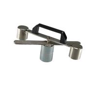 Gralara Chiave per smontaggio del interno della lavatrice, utensile portatile, misura doppia da 36 mm a 38 mm, utensile di riparazione per pulsatore, B