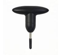 Gralara Chiave Testa Bastone Golf Metallo Plastica Attrezzo Regolazione Angolo Testa Portatile Attrezzatura Sportiva, Tipo Non Protettivo - Tutto Nero