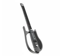 Gralara Chitarra Intelligente senza Corde Accompagnamento Automatico Chitarra Didattica a LED Connessione App Strumento Musicale Elettronico per Principianti, Black