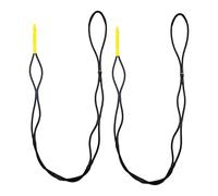 Gralara Cima di ormeggio Bungee Dock Line, Accessori per Barche, Si estende Fino a 5,97 Piedi per l'attracco di imbarcazioni, 2 Pezzi