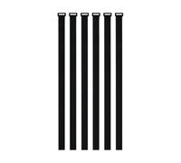Gralara Cinghia per Copertura Piscina con a Strappo Regolabile in Nylon Nero per Bloccare Il Solare Arrotolato l Telaio Piscina Fuori Terra Adatta per Protezione del E Riuso