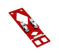 Gralara circolare a binario, squadrata, ad angolo retto, tagli rapidi e facili, compatta, facile da installare, pratica, utensile per la lavorazione del, Rosso