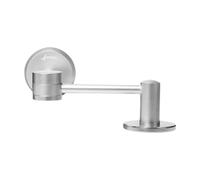 Gralara Coffee Rack Portafiltro Supporto Organizer Alluminio Antiruggine Adsorbimento Automatico Adatto a Cucina Bar Caffè Casa, Argento