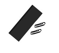 Gralara Copertura per tubo flessibile del condizionatore d', 20 pollici x 60 pollici, accessori, manicotto per tubo di scarico, riutilizzabile, Nero