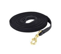 Gralara Corda Longe in Cotone Lunga Corda di Guida con Gancio Metallico Pratica Accessorio Equestre per Lavoro a Terra, Maneggio