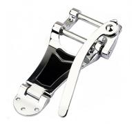 Gralara Cordiera Vibrato Stile Tremolo Set Completo Ponte Vibrato LP Facile da Installare Accessorio Musicale, Argento