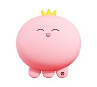 Gralara Cuscino Massaggiante con Riscaldamento Morbido Cuscino Massaggiatore con Calore Portatile per Impiegati, Divano, Ufficio, Rosa