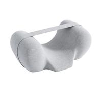 Gralara Cuscino per dorme sulla sena, cuscino di bellezza, supporto per il collo antirughe per strutture di assistenza infermieristica, Cinturino Grigio Chiaro 70 Cm