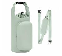 Gralara Custodia Porta Borraccia con Tracolla Protettivo Custodia Bottiglia con Tracolla Facile da Trasportare Borsa Termica Bottiglia Acqua per Escursioni, Light Green