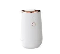 Gralara Diffusore di Aromi per Auto USB Diffusore di Oli Essenziali Diffusore Portatile Personale a Basso Rumore 5V Piccola Macchina per I Viaggi, Bianco
