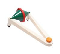 Gralara Doppio Cono con Pista Inclinata | pomello di Bloccaggio, Struttura in Plastica Leggera, per Scuola, Aula, Insegnanti