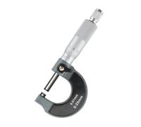 Gralara Esterno Manuale per Controllo Dimensionale con Punta Mobile E Incudine Fissa in Acciaio di Qualità con Graduazioni Chiare Adatto per Officine E Lavorazioni Industriali, 0-25mm