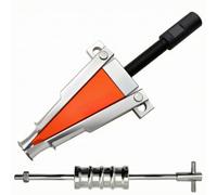 Gralara Estrattore per Pista Esterna Cuscinetti Utensile Rimozione Forzata con Telaio Stabile per Cuscinetti a Rulli Conici Sterzo Manutenzione, Set