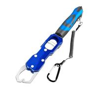 Gralara Fishing Gripper con Peso 39lbs Pinza Prendi Pesce in Lega di Alluminio Impugnatura Ergonomica Antiscivolo con Lanyard Strumento Cattura per Pesc, Blu