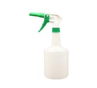 Gralara Flacone Spray con Misurazione Resiente | Trasparente, Flacone Spray da 600 Ml per Capezzoli vacche da latte, Verde