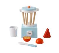 Gralara Frullatore in Legno con Accessori Realistico Frullatore Giocattolo Educativo Centrifuga Giocattolo per Giochi di Ruolo