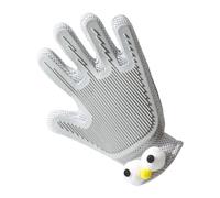Gralara Glove di toelettatura per Animali Domestici, Accessori per Utensili per Strumenti per la rimozione di Capelli, carenti a Cinque Dita per Gatti, Bei Grandi Occhi