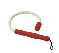 Gralara Golf Swing Aiuto Allenamento Golf Correttore Swing Bastone Pratica Strumento Equilibrio con Struttura Flessibile in Gomma E Impugnatura Lunga, Rosso, 80 CM