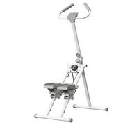 Gralara Home Exercise Stepper Attrezzo Fitness Stepper Macchina Saliscale Pedaliera Display Integrato Supporto Telefono Struttura Compatta Pieghevole in