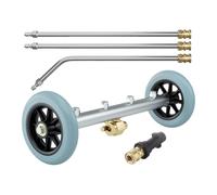 Gralara Idropulitrice per sottoscocca, Lavaggio Auto con Spazzola ad Acqua, 4000 PSI, Lavaggio sottoscocca per, SUV, Giardino.