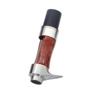 Gralara Inserti in Alluminio E Manico in Legno Massello per Micro Canna da Pesca Componente per Supporto Integrato Sezione del Manico a Canna Adatto