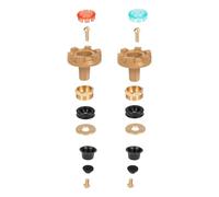 Gralara Kit di Riparazione Rubinetto RK-22MH per Modello 22, Modello, Parti del Rubinetto Esterno, Pulsante di Collegamento a Caldo, Dado di Tenuta, sede