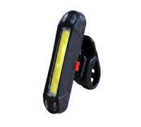 Gralara Luce Posteriore Bicicletta Luce Fanale Coda Ricaricabile Fanalino Compatto con Micro USB modalità Fisse E Lampeggianti E Montaggio a Cinghia Adatto a, Bianco